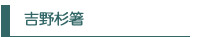 吉野杉　箸